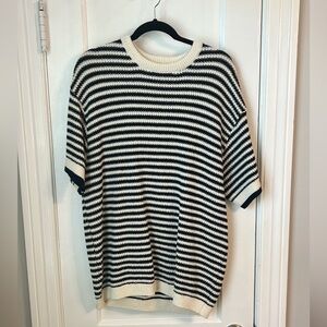 Zara Knit Short Sleeve Shirt